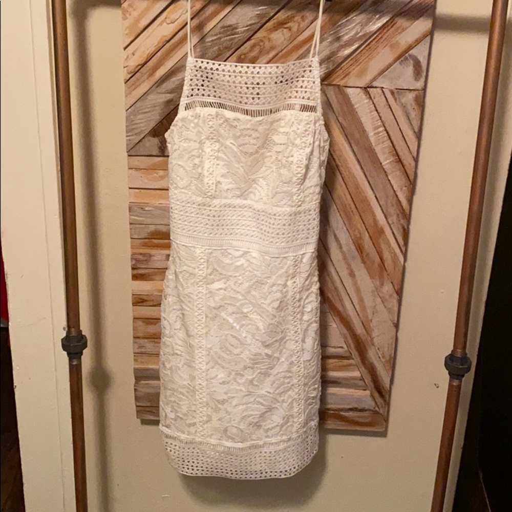 Topshop white dress